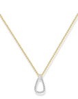 9CT BIANCA DIAMOND NECKLACE