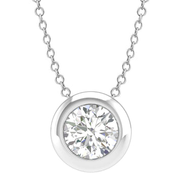 9CT WILLOW DIAMOND NECKLACE