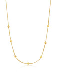 Ania Haie Modern Beaded Necklace - Gold