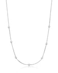 Ania Haie Modern Beaded Necklace - Silver