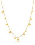 Ania Haie Geometry Mixed Discs Necklace - Gold