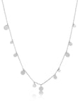 Ania Haie Geometry Mixed Discs Necklace - Silver