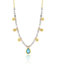 Ania Haie Turquoise Labradorite Necklace - Gold