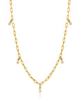 Ania Haie Glow Drop Necklace - Gold