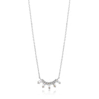 Ania Haie Glow Solid Bar Necklace - Silver