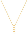 Ania Haie Gold Spike Drop Necklace