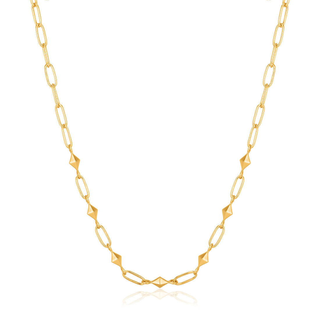 Ania Haie Gold Heavy Spike Necklace