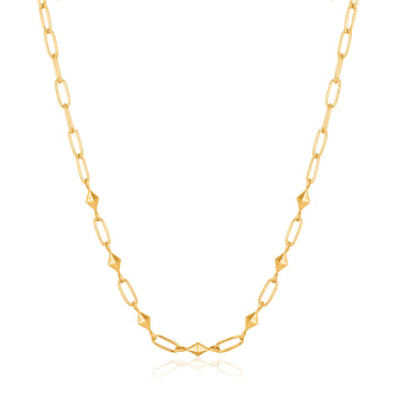 Ania Haie Gold Heavy Spike Necklace