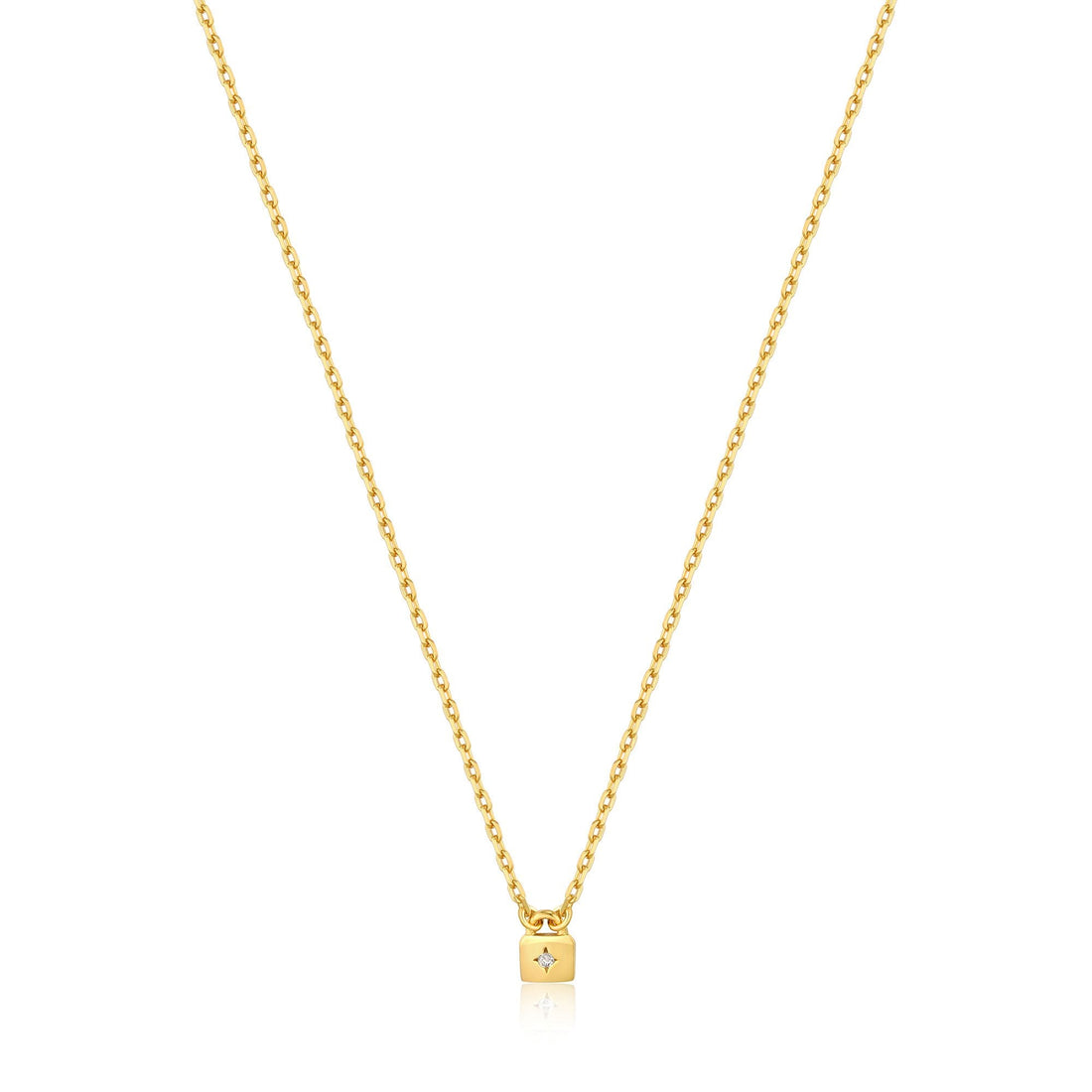 Ania Haie Gold Padlock Necklace