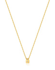 Ania Haie Gold Padlock Necklace