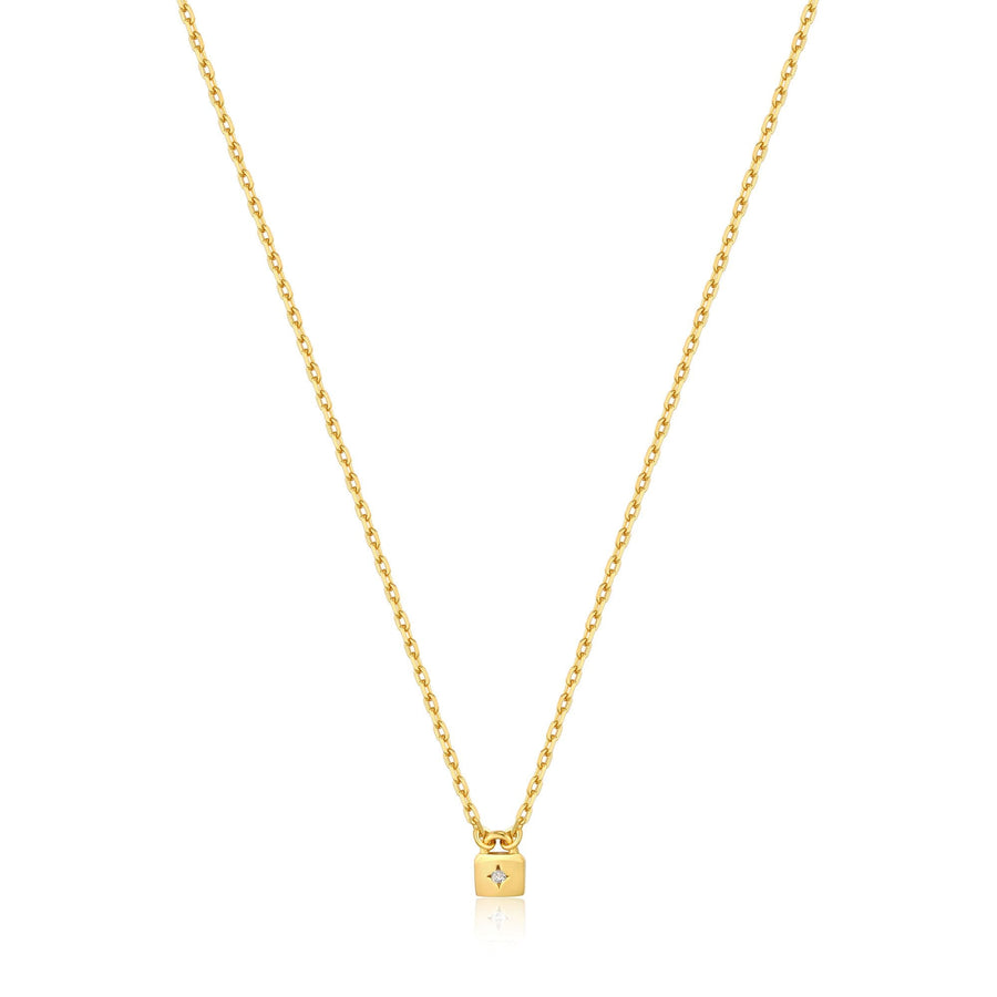 Ania Haie Gold Padlock Necklace