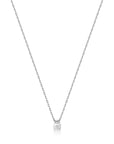 Ania Haie Silver Padlock Necklace