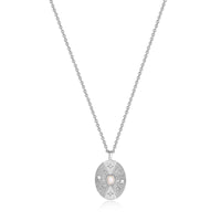 Ania Haie Silver Scattered Stars Kyoto Opal Disc Necklace