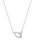 Ania Haie Silver Wave Link Necklace