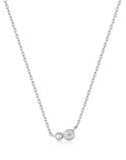 Ania Haie Silver Orb Sparkle Pendant Necklace