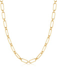 Ania Haie Gold Cable Connect Chunky Chain Necklace