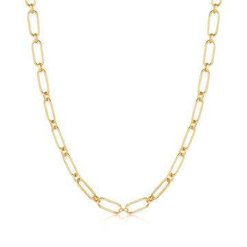 Ania Haie Gold Cable Connect Chunky Chain Necklace