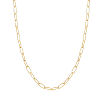 Ania Haie Gold Link Charm Chain Necklace