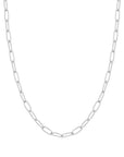 Ania Haie Silver Link Charm Chain Necklace