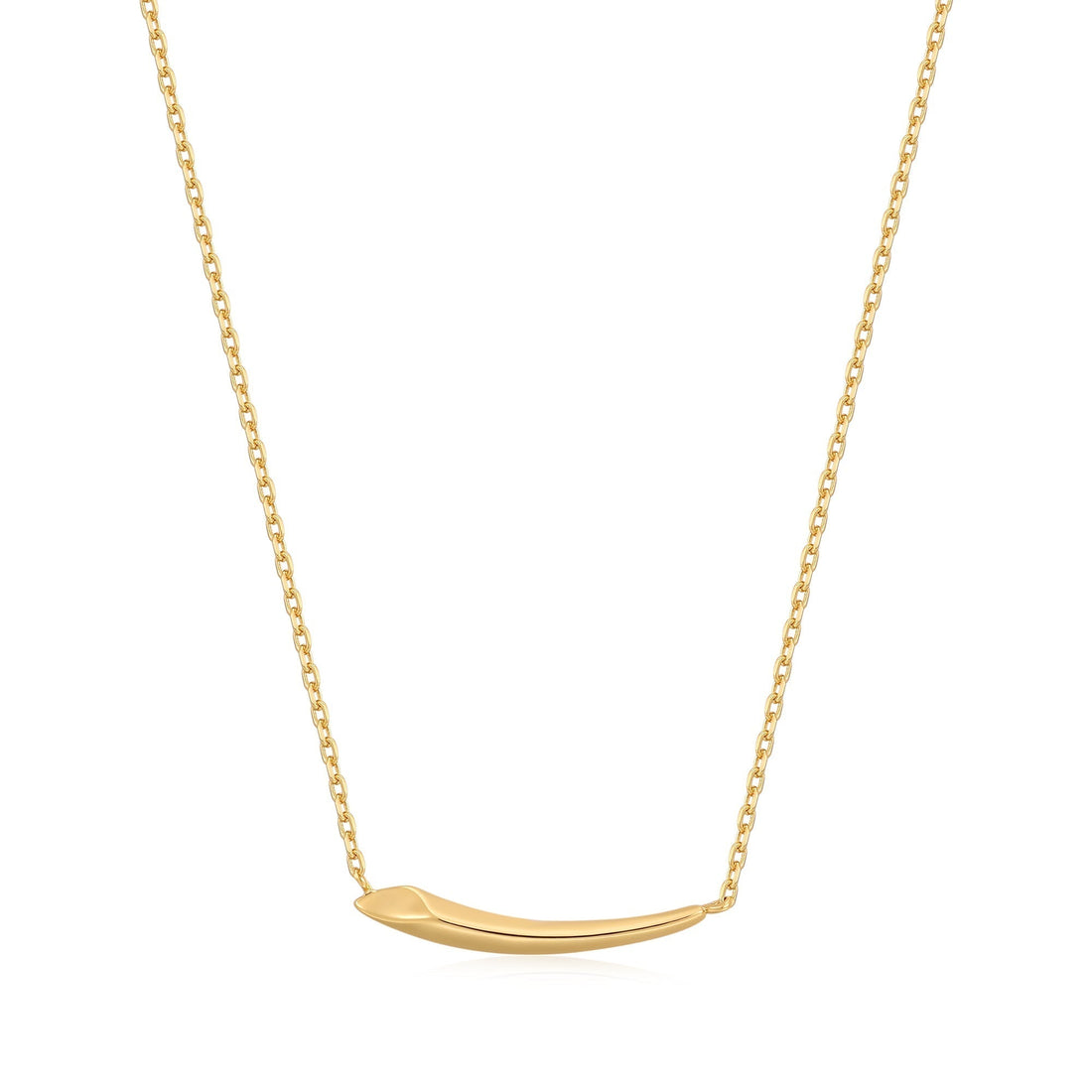 Ania Haie Gold Arrow Bar Necklace