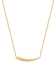 Ania Haie Gold Arrow Bar Necklace