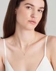 Ania Haie 14kt Gold Single Natural Diamond Necklace