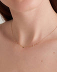 Ania Haie 14kt Gold Mixed Disc Necklace