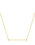 Ania Haie 14kt Gold Solid Bar Necklace