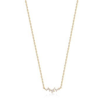 Ania Haie 14kt Gold Stargazer Natural Diamond Constellation Necklace