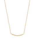 Ania Haie 14kt Gold Stargazer Natural Diamond Bar Necklace