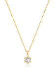 Ania Haie 14kt Gold White Sapphire Pendant Necklace