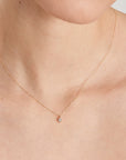 Ania Haie 14kt Gold White Sapphire Pendant Necklace