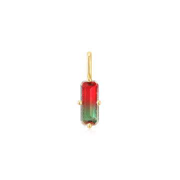 Ania Haie Gold Faceted Red Charm