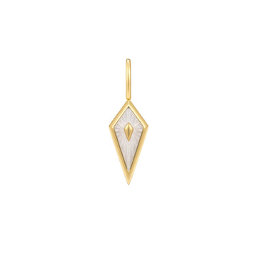 Ania Haie Gold Mother of Pearl Kite Charm