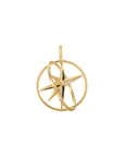 Ania Haie Gold Star Circle Charm