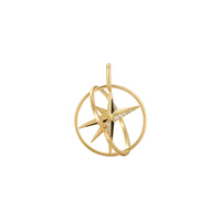 Ania Haie Gold Star Circle Charm