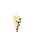 Ania Haie Gold Double Heart Charm