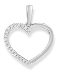 9CT AMORE DIAMOND PENDANT