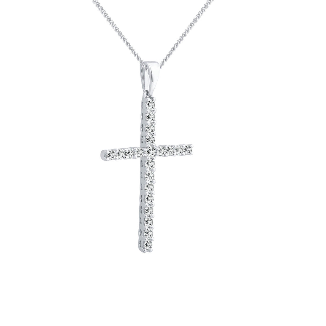 9CT PAULA DIAMOND CROSS