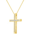 9CT ARTEMIS DIAMOND CROSS