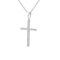 9CT PAULA DIAMOND CROSS