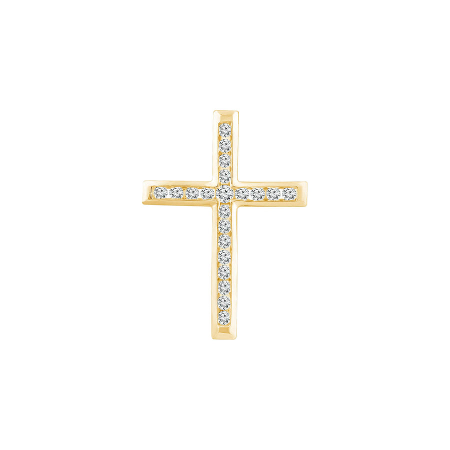 9CT ARTEMIS DIAMOND CROSS