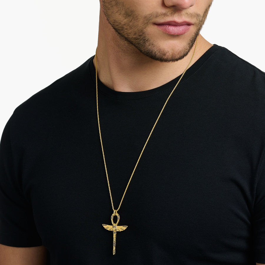 THOMAS SABO Pendant egyptian cross of life gold