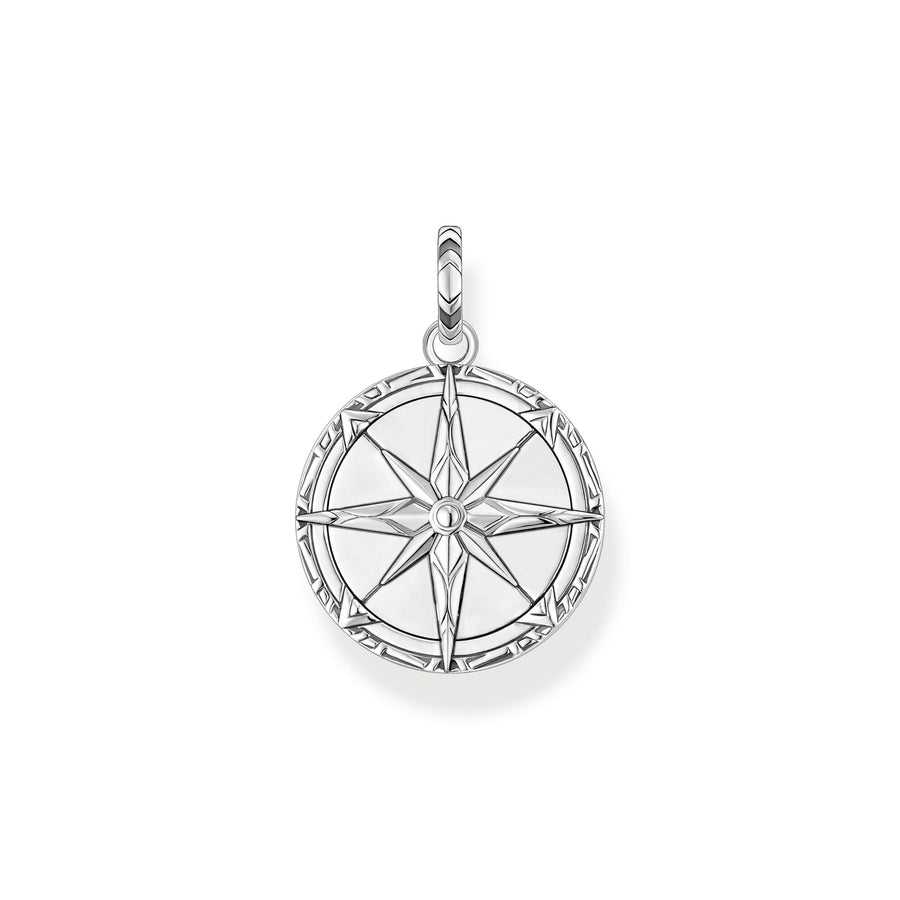 THOMAS SABO Pendant Compass Tiger's Eye