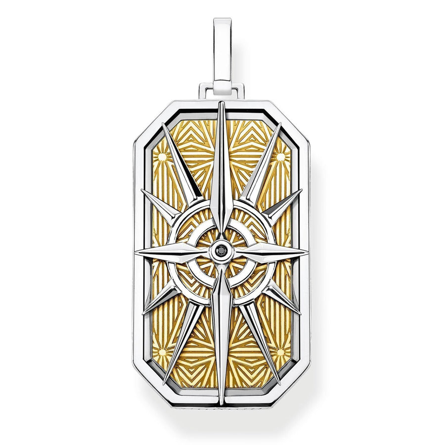 Thomas Sabo Pendant Compass Star Gold