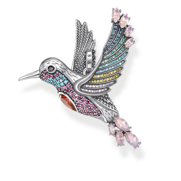 Thomas Sabo Pendant Colourful Hummingbird Silver