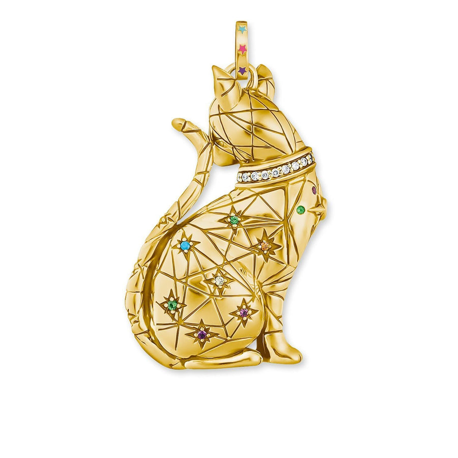 Thomas Sabo Pendant Cat Constellation Gold