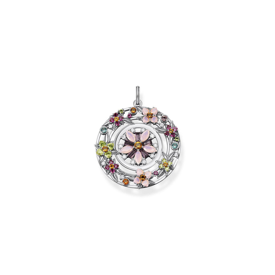 Thomas Sabo Pendant Flowers Silver