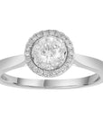 9CT FRANCESCA DIAMOND RING