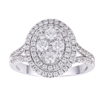 9CT THERESE DIAMOND RING